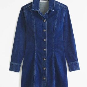 Abercrombie - NWT Denim Shirt Dress (Women's Size S)